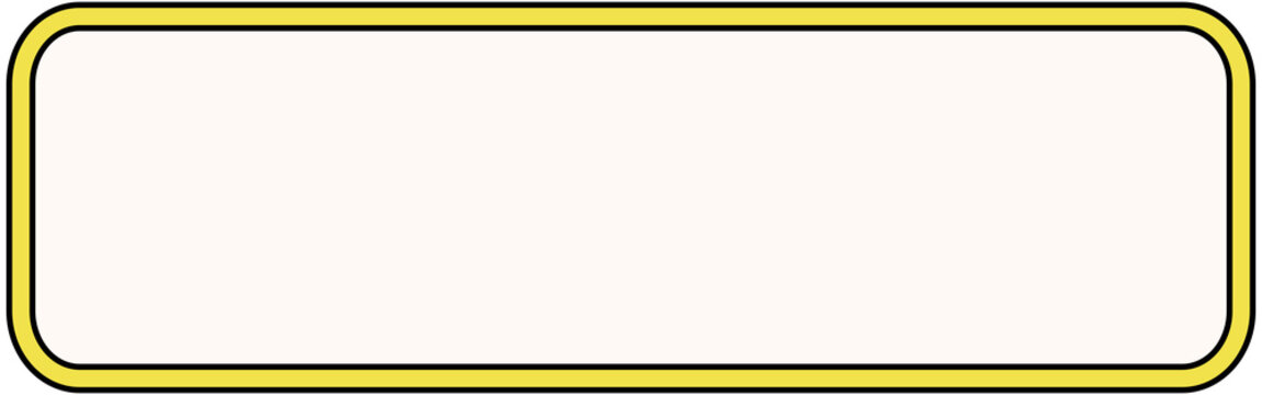 Basic Label Title Rectangle Frame