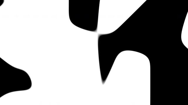 mitosis with rigid fluid geometric shape effect alpha black and white overlay matte masking transition 2d animation