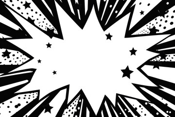 Obraz premium Comic style backgrounds abstract pattern.