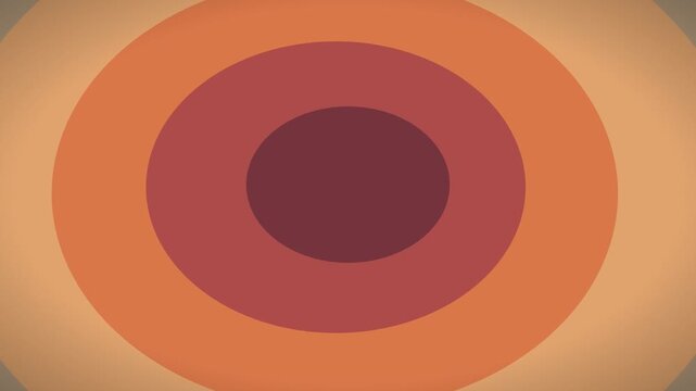 Rose gold radial gradient bloom abstract fluid background, smooth silk motion loop