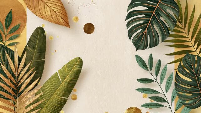 background with leaves