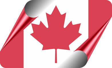 Obraz premium Canada Day Maple Leaf Flag