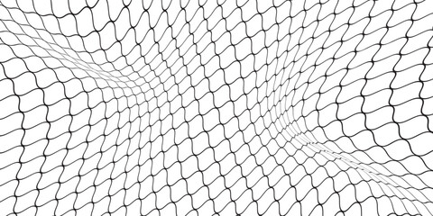 Mesh texture for fishing nets. Seamless pattern for sportswear or soccer goal, volleyball net, basketball hoop, hockey, athletics. Abstract net background for sports © andik