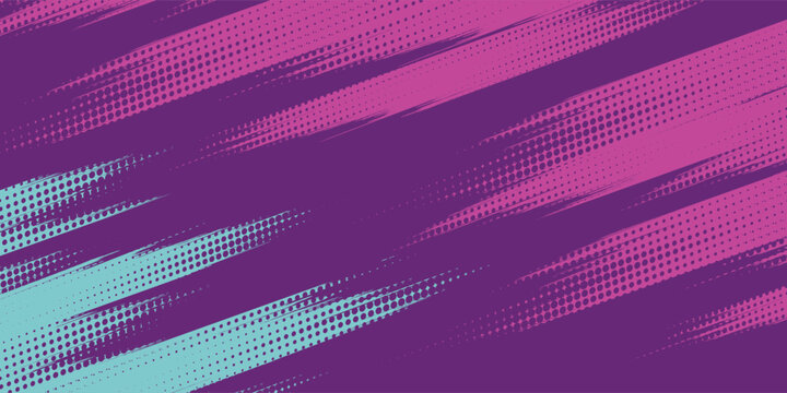 Abstract purple background with brush purple and tosca.