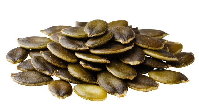 Pile of Raw Pumpkin Seeds