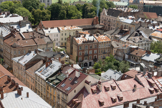 Historical Urban Architecture of Lviv Ukraine