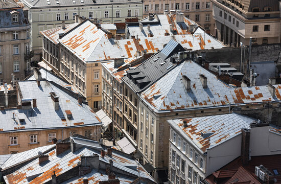 Historical Urban Architecture in Lviv Ukraine