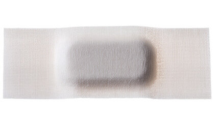 Medical adhesive bandage with gauze pad © Lena