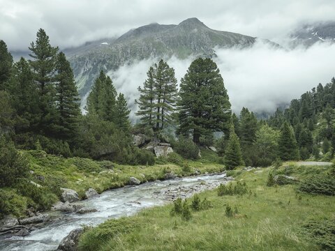 Windbach, Windbachtal, Krimmler Tauern, Pinzgau, Salzburg, Austria