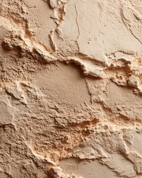 Close-up macro view of finely milled cosmetic powder, showcasing intricate textures and delicate earthy tones perfect for beauty product design and makeup artistry inspiration