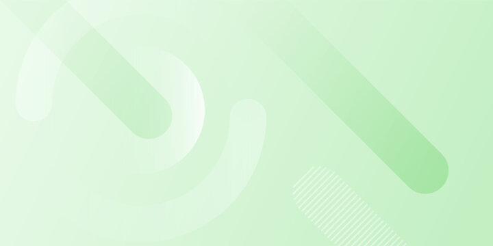 Abstract light green background with dynamic geometric shapes and soft fluid gradients. Perfect for modern corporate presentation and tech wallpaper.