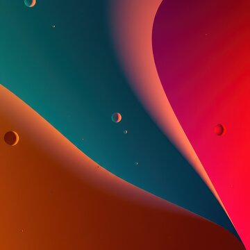 Layout astratto per volantino di evento, forme geometriche dinamiche e colori audaci. Design moderno ed elegante per pubblicit&agrave;, copertina, sfondo, stile