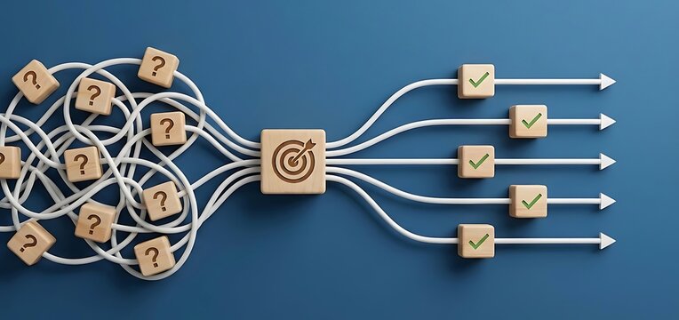 Navigating Complex Challenges to Achieve Defined Goals with Clear Solutions, Representing Success Through Structured Processes and Verified Outcomes.