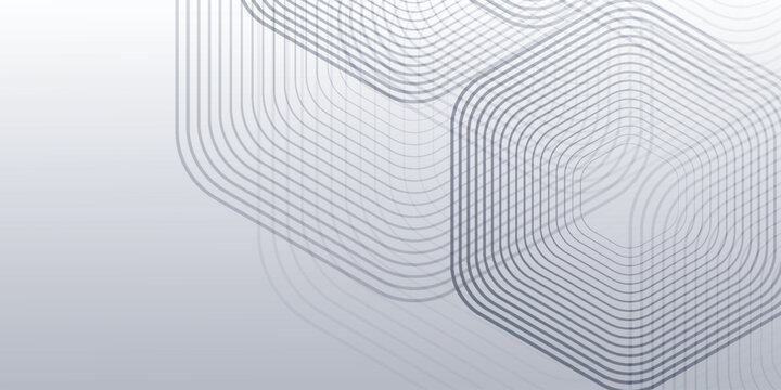 futuristic abstract background of dozens of curved parallel lines, cool white and gray color palette, soft gradient lighting, for Brochure, poster. Vol 2