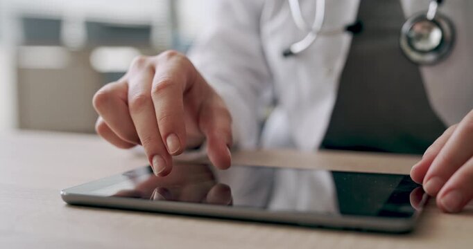 Digital tablet usage, medical documentation and application in healthcare	