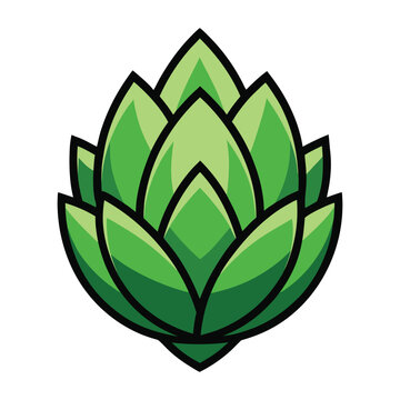 Vintage engraved artichoke vegetable vector illustration with detailed texture for culinary and agriculture design
