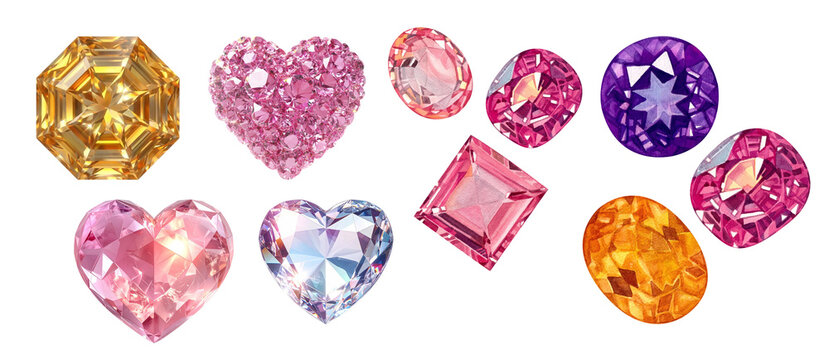 Colorful diamond