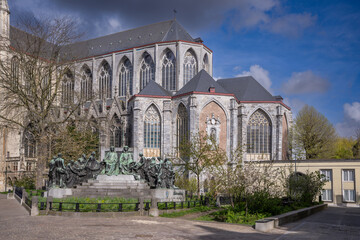 The Church of St. Nicholas is one of the oldest and most prominent monuments in the city of Ghent, Belgium. © Joan Vadell