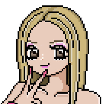 ドット絵, イラスト, 平成ギャル