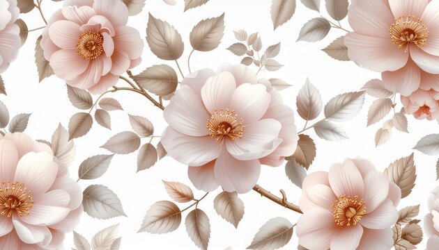 Elegant Rose Gold Pattern