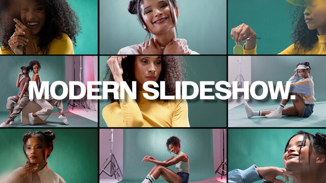 Modern Minimal Slideshow Template