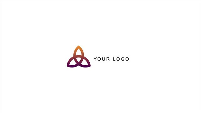 3d cinematic clean elegant glowing logo animation. 3d render, 4k high fps, peresent your brand with clean professional style