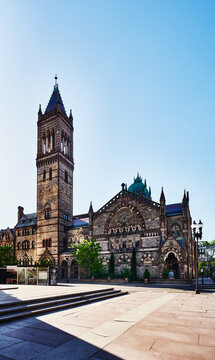 The Old South Church in Boston, a High Victorian Gothic landmark completed in 1873, Boston, Massachusetts, New England