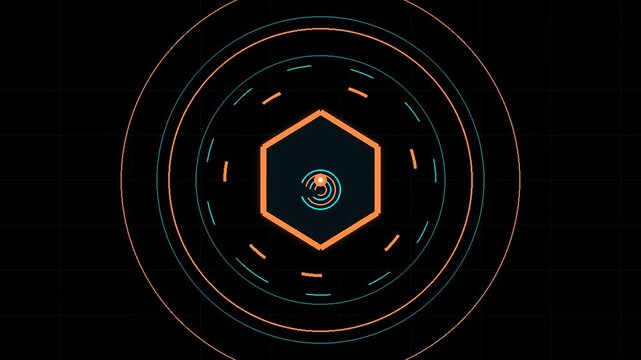 Recovery Phrase Vault Wallet Security Neon Vector Animation