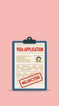 Visa application form . Application visa . Document for travel. Travel approval. Immigration visa