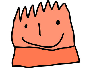 funny cartoon hedgehog © Tri