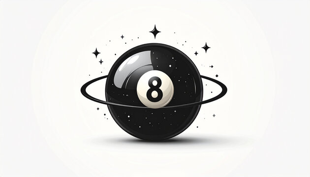 Classic Eight Ball Icon