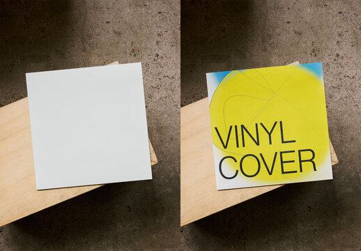 Mockup Of Customized Lp Cover