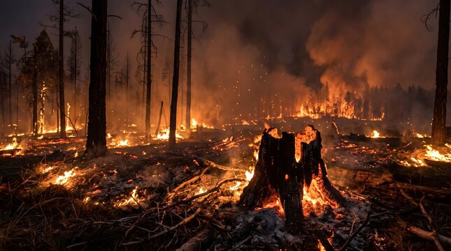 Wildfire El Nino Effect Climate Disaster Crisis