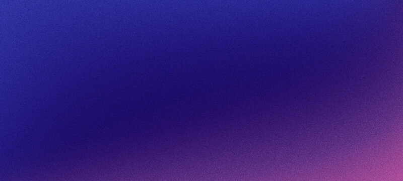 Blue purple gradient abstract background smooth blur texture with dark vignette and soft grain for modern wallpaper design