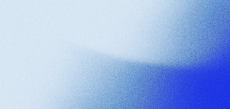 Blue abstract gradient texture background with soft blur, grain, light, and copy space for modern design wallpaper