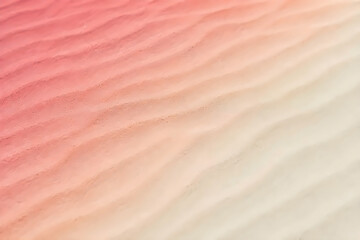 Fototapeta premium Soft Pink Ivory Gradient Rippled Sand Texture Background