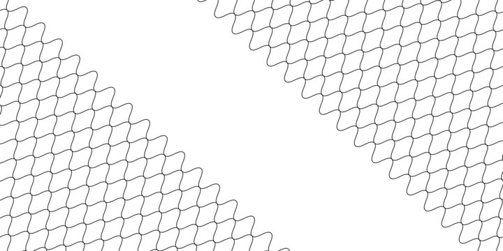 Fisherman hunting net rope texture ornamen net ron damage fence with cut out iron lines template. Soccer, football, volleyball, tennis and tennis net pattern.