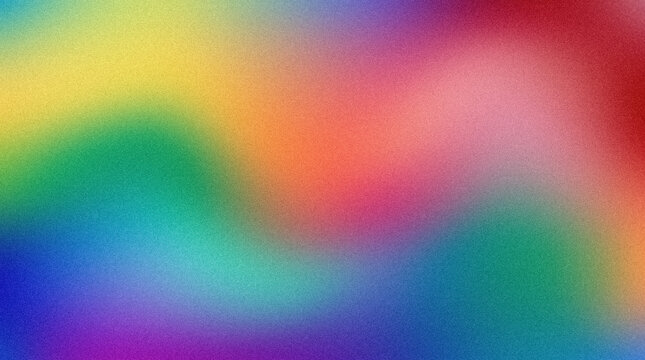 Vibrant rainbow colors blend in a mesmerizing abstract background scene