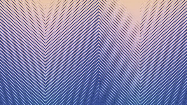 Abstract Geometric Zigzag Lines with Soft Colorful Gradient Background Motion Graphic.