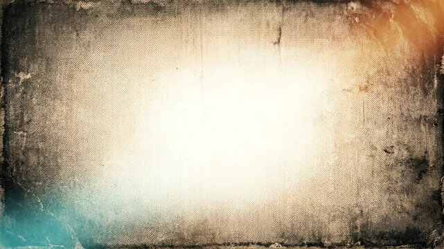 Antique grungy paper texture with dark borders and central light.