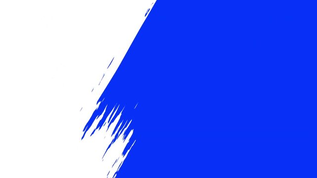 brush transitions for subtle matte cut effect in filmmaking