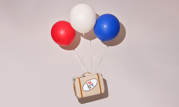 Case and balloons