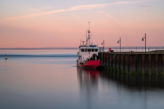 Harbor of Pointe-au-Pic, La Malbaie, Quebec, Canada