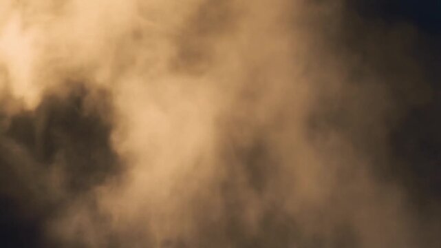 steam rising warm tone background