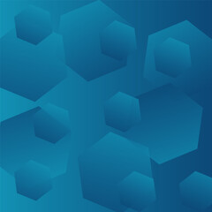 Fototapeta premium Abstract circular forms in varying shades of deep blue and teal creating a mesmerizing and calming visual experience