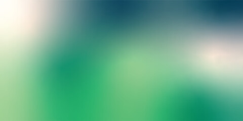 An abstract mesh gradient background featuring a soft blurred blend of deep forest green and cool mint tones. © Vivid Pixel Studio.