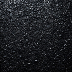 Fototapeta premium Abstract Background of Shiny Dark Black Gravel Stones Close Up