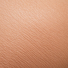 Fototapeta premium Close up macro shot of fine lines on healthy light human skin