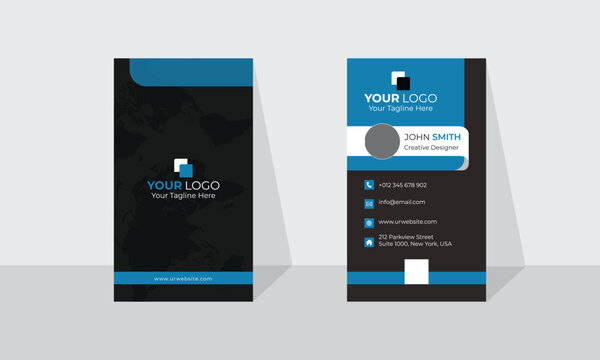 Fresh and clean business card desigm