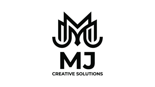 Minimalist Monogram Logo Design for Creative Solutions.